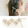 Barrettes à cheveux, épingles à cheveux, pince à cheveux pour femmes et filles, accessoires pour cheveux, support de couvre-chef, chignon bang, belle fleur de cristal douce