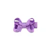 2inch Baby Bow Barrettes Hairpins Small Mini Grosgrain Ribbon Bows Hairgrips Girls Solid Whole Wrapped Safety Hairpin Clips Kids H5585899