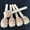 Wooden Honey stick Dippers honey stir rod Honey dipper 8 cm kitchen tool supplies fast shipping