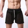 Wholesale-ノベルティ男性ショーツビッグメッシュルーズカジュアルセクシーゲイ男性セックス服男寝室SE40 S40 S40