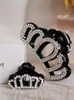 Hot Brack Brown Stora Tiaras Klämmor Full Crypals Rhinestone Crown Wave Hairpins Bling Bling Japansk Koreansk Style Big Hair Claws Gratis DHL