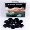 28 sztuk Pakowanie gorącej sprzedaży masaż kamienie masaż kamień zestaw gorące spa rockowy kamień bazaltowy do bólu pleców