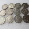 تواريخ مختلطة Hobo Nickel 13pcs 1937-D 3-Legged Buffalo Nickel Rare Superman Copy Coin321B