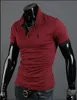 2022 Autumn New Polo Shirt for Men Fawn Embroidery Luxury Casual Slim Fit Stylish T Shirt with short Sleeve 6 Colors 4 Size