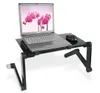 Рассеиваться настольный стол для ноутбука / кровать компьютерная таблица, iPad стол ленивый алюминиевый складной стол сетевые аксессуары 3263