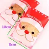 Wholesale- 100X Red Christmas Stocking Santa Cookie Candy Sweet Party Gift Cellophane Bags