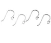 925 Sterling Silver Earring Clasps Haken Sieraden Bevindingen Componenten Voor DIY Craft Gift 18mm 10pairs / partij W045