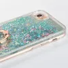 Custodie per cellulari Custodia liquida Bling per iPhone X 8 7 Custodie per supporti dinamici Quicksand Cover per telaio in TPU per iPhone 6 6S 7 Plus 4J7Y