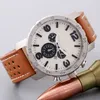 2017 New Big Dial Luxury Design Men Watch Fashion Leather Strap Quartz Watches Montre Clock Relogio Relojes De Marca Sports Wristwatch