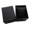 Black cardboard box custom logo pu pillow special for jewelry&watch boxes whole sell caixa para relogio saat kutusu chin260B