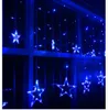 110V/220V Led Strings Flash Star Vorhang Lichter Lampe Weihnachten Hochzeit Bar Shop Outdoor/Indoor Wasserdicht hause Dekorationen Lichter Lampe