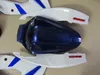 Ny varm insprutning MOLD FAIRING KIT FÖR SUZUKI GSXR 1000 2005 2006 Blue White Fairings GSXR1000 K5 05 06 UT06