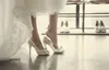 Elegant Beautiful Vogue Lace and Sheepskin Simple Style 10 cm High Heels Wedding Bridal Shoes