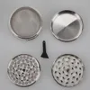 herb grinder 4 Layers 55mm Mental Zinc Alloy Grinders for Dry Tobacco Herbal Spice Grinder Pollen Catcher Crusher Grinder1036533