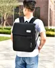 Märke män ryggsäck college höga mellanskola väskor för tonåring pojke tjejer bärbar dator resa ryggsäckar ryggsäck fritid dator väska