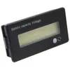 Livraison gratuite 5pcs / lot 12V 24V 36V 48V LCD Acide Plomb Batterie Au Lithium Indicateur De Capacité Voltmètre Numérique Testeur De Tension