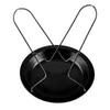 Wholesale- Carbon Steel Upright Chicken Roaster Rack With Bowl Tin Non-stick Cooking Tools Baking Pan Barbecue Grilling BBQ Accessories1