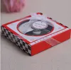 100 pcs venda quente uma fatia de amor cortador de pizza em favores de caixa de pizza em miniatura decoração de casamento presentes de casamento atacado