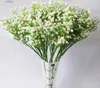 Simulation gypse tir accessoires mariée tenant des fleurs pu ciel étoiles mariage bouquet mariage décoration de la maison G723