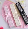 100pcs/lot Personalized Luxurious Silk Fold hand Fan in Elegant Laser-Cut Gift Box +Party Favors/wedding Gifts+printing
