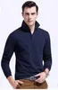 Heißer verkauf Casual Polo Shirt Männer Mode Lange-Sleeve männer Polos Neue Ankunft Mode Marke Polo Shirts Mann dünnes Hemd