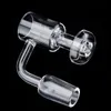 Terp Vacuum Quartz Vacuum Banger Domeless Nail Smoknig Accessories with Polished Joint For Dab Oil Rigs Glass Bongs