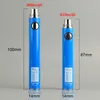 20PCSUGO-VII E Rörbatteri 650 / 900mAh med USB EGO 510 Tråd EVOD UGO V II Micro PassThrough Charge Cigarettes Batterier