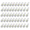 50pcs T10 LED W5W 5SMD 5050 194 LED LED LED LAMBE LAMBRE AUTO AUTO Côté Stationnement Dome Dome Map Lights 12V Styling9591409