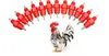 2500pcs Nipple Drinker Feeder Water Cups Chicken Drinkers Waterer 360 Angle Poultry Supplies Feeding & Watering