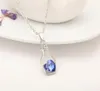 Flaskor Kärlek Crystal Hängsmycke Halsband Billiga Diamantlegering Uttalande Halsband Tröja Halsband Locket Smycken Mode Julklapp