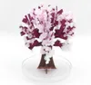 iWish 2017 Visual Magical Artificial Sakura Paper Trees Christmas Growing Tree Desktop Cherry Blossom Magic Kids Toys For Children Gift 5PCS