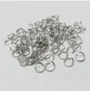 1000PCs dull silver Open Jump Ring Split Rings Jewelry Finding For Jewelry Making 5mm