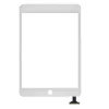 100% novo painel de vidro de tela de toque com digitador para ipad mini 3 mini3 preto e branco DHL livre