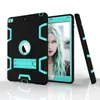 Original Silicon + PC Armor ShockoProof Heavy Case för iPad 10.2 2021 9.7 Pro Air2 10.5 11 Mini 1/2/3/4/5