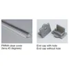 10 X 1M sets/lot U type aluminum profile for led strips and Al6063 T6 led light profile for ceiling or pendant lamps