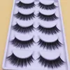 Thick False Eyelashes Makeup Long Fake Eyelashes Handmade Natural Fiber Eye Lashes