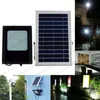 2017 120 LED 3528 SMD Solar Powered Panel Floodlight Body Solar Light Sensor Utomhus Trädgård Landskap Spotlights Lampa 6V 6W MYY