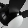 Ventilatore Loft americano con telecomando Ristorante di moda Ventilatori da soffitto industriali retrò Luce lama in legno 36 pollici 42 pollici 110 V 220 V
