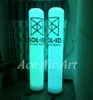 Godkvalitet Färgglad RGB -belysning Uppblåsbar kolonn LED färgad pelare med logotyp för evenemang Decoraiton i natten gjord i Kina