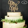 Le matériel de bois gâteau de mariage inséré carte gâteau de mariage inséré personnalisé décoration de mariage bouchon en bois WT047