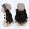 Brasilianska Virgin Hair Lace Front Paryker med Baby Hair 18 tums Kroppsvåg 360 Full Lace Front Pärlor Naturlig färg kan färgas