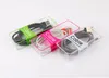 50pcs تصميم الشخصية بالجملة لصندوق التغليف التجزئة لكابل USB حزمة الكابلات البلاستيكية مربع لمدة 1.5 متر خط البيانات