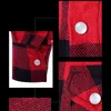 Whole-Mens Fashion Causal Plaid Check Camicie Manica lunga Colletto rovesciato Slim Fit Camicie moda Top Nero Rosso Bianco XXL2212