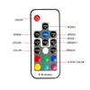 RF Remote Controller DC12V24V 17 Key Mini Controller LED Remote Control LED Strip Colorful RGB Plugin Connection2036497