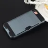 Armor TPU+PC Hybrid Brushed Credit Card Slot Hülle FÜR iPhone 11 PRO 11 PRO MAX 6 7 8 PLUS XR XS XS MAX 200 TEILE/LOS