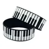 1pc Big Piano Keys Silikon Handband Tryckt dekoration Logo Bra att användas för musikfläktar