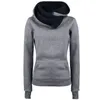 여성용 후드 스웨터 도매 - 2021 여성용 긴 소매 캐주얼 Womens Sportwear Hooded Sudaderas Mujer Pullover