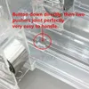 Retail Supplies Plastic Supermarket Shelf Rack Cigarettes Products Automatic Refill Pushing Pusher System Unibody Single Side 10pcs