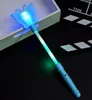 Yanıp sönen Light Up Sticks Sihirli LED Değneklerini Batons DJ Fairytale Prenses Kostüm Fantezi Elbise LED Glow Yıldız Taç Tereyağlı Ay Değnek çocuklar oyuncak