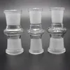 Various Joints Smoking Glass Adapter 14mm or 18mm joint size for Glass Bongs Water Pipes Oil Rigs